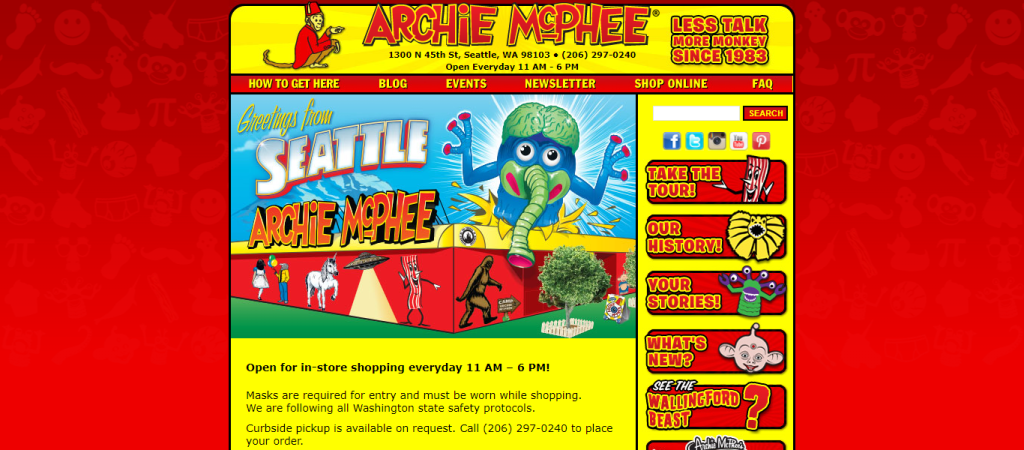 Archie McPhee - liquidation-pallets-washington