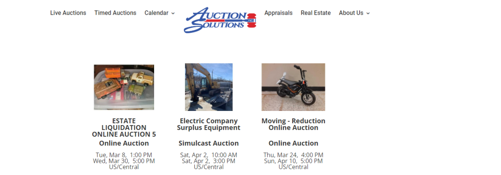 Auction Solutions Inc: Liquidation Pallets Nebraska