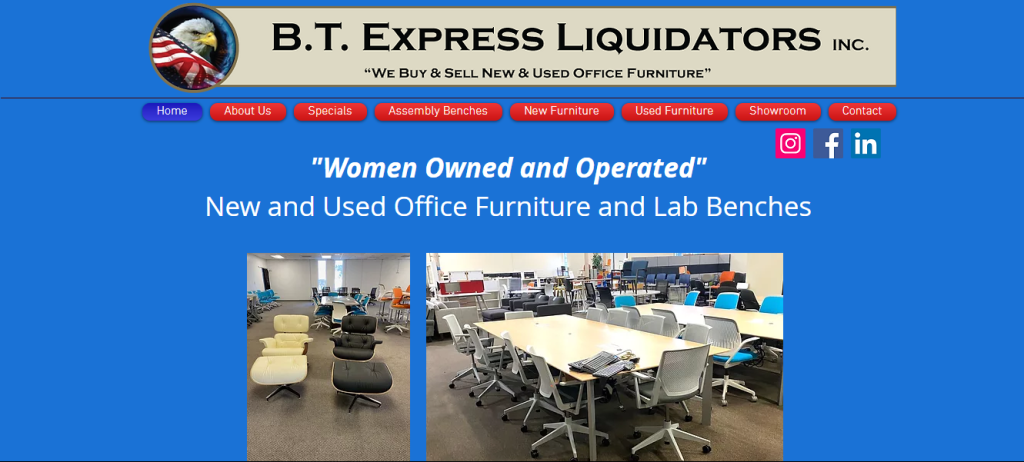BT Express Liquidators Inc. - liquidation pallets california