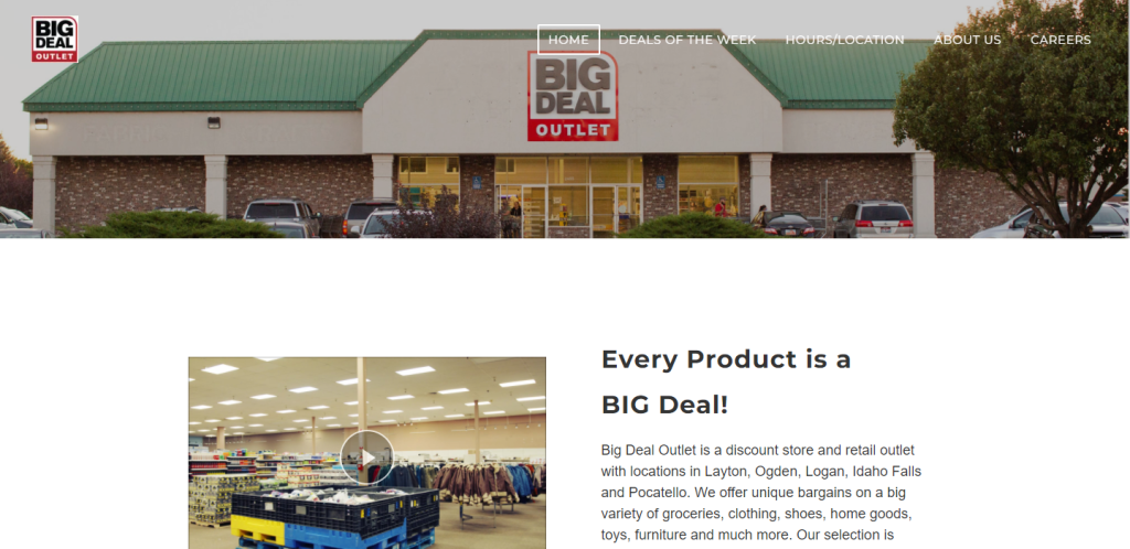 Big Deal Outlet - liquidation stores in Idaho 