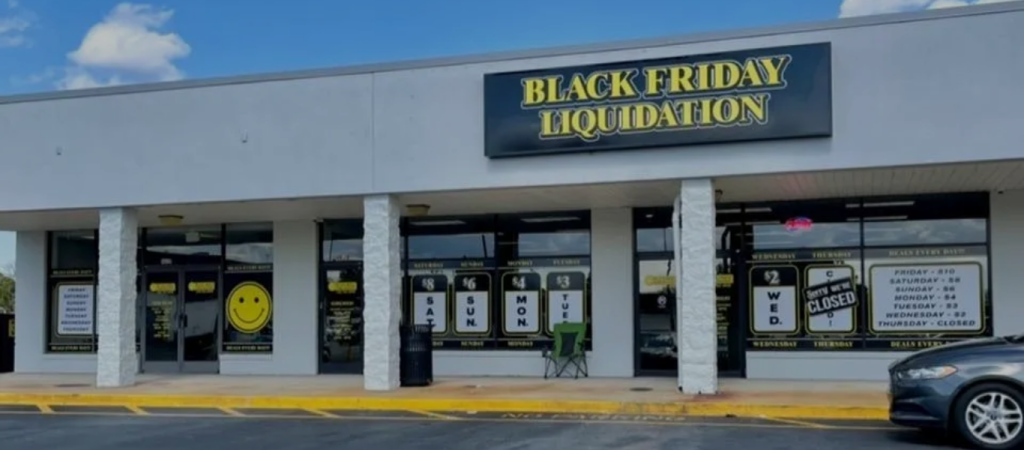 Black Friday Liquidation: liquidation warehouse North Carolina