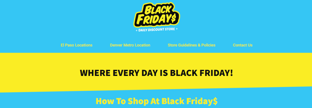 Black Fridays: Liquidation Store in Denver