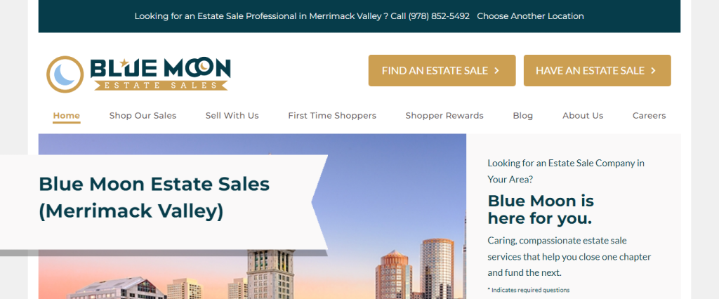 Blue Moon Estate Sales: Vermont Liquidation