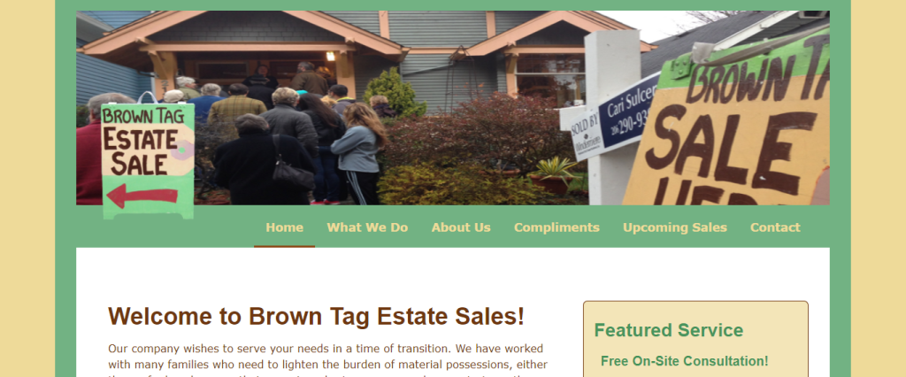 Brown Tag Estate Sales - Liquidation Stores in Seattle 