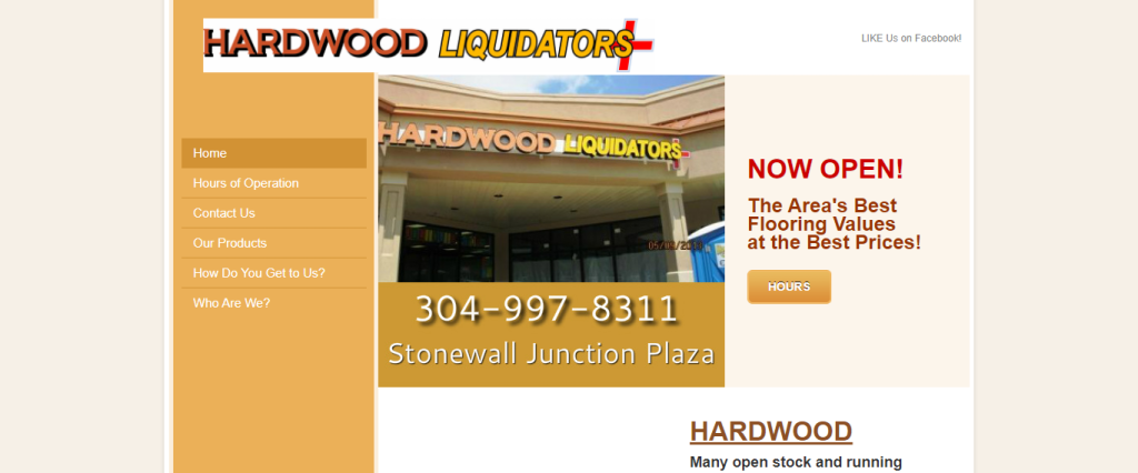 Hardwood Liquidators: Liquidation Store in West Virginia