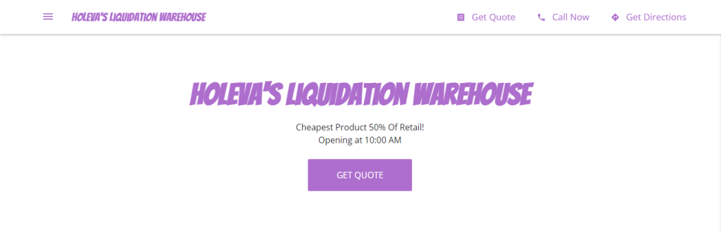 Holeva's Liquidation Warehouse: Liquidation pallets Pennsylvania