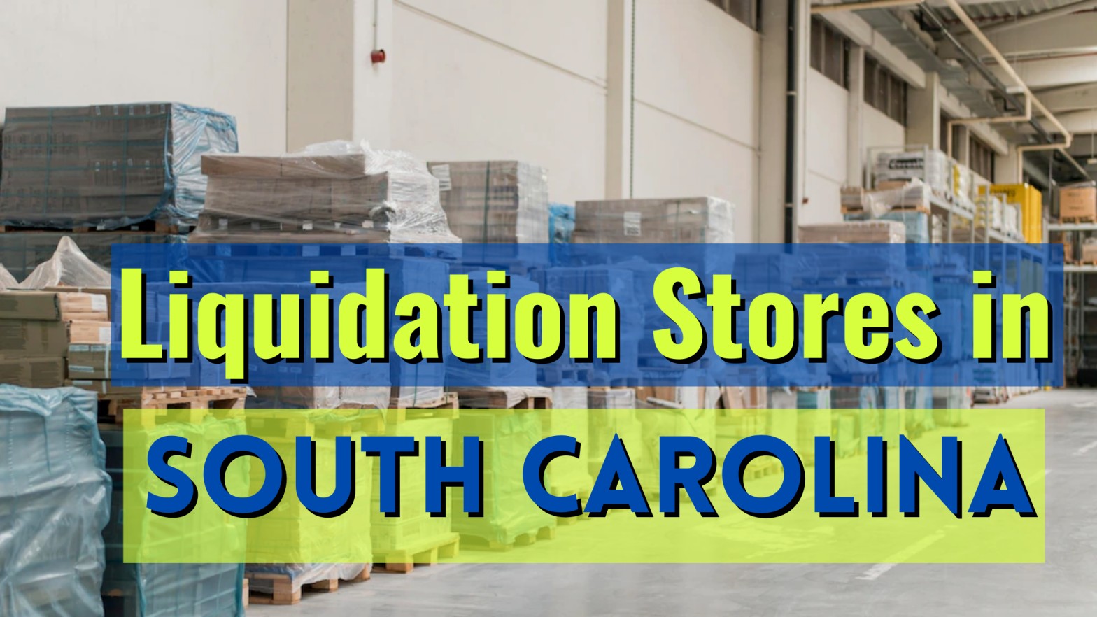 Liquidation Stores in South Carolina