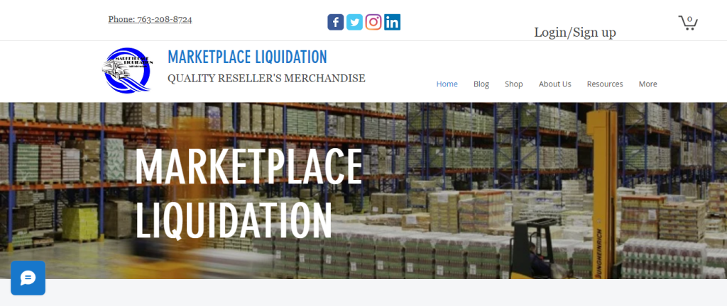 Marketplace Liquidation: liquidation warehouse Nebraska