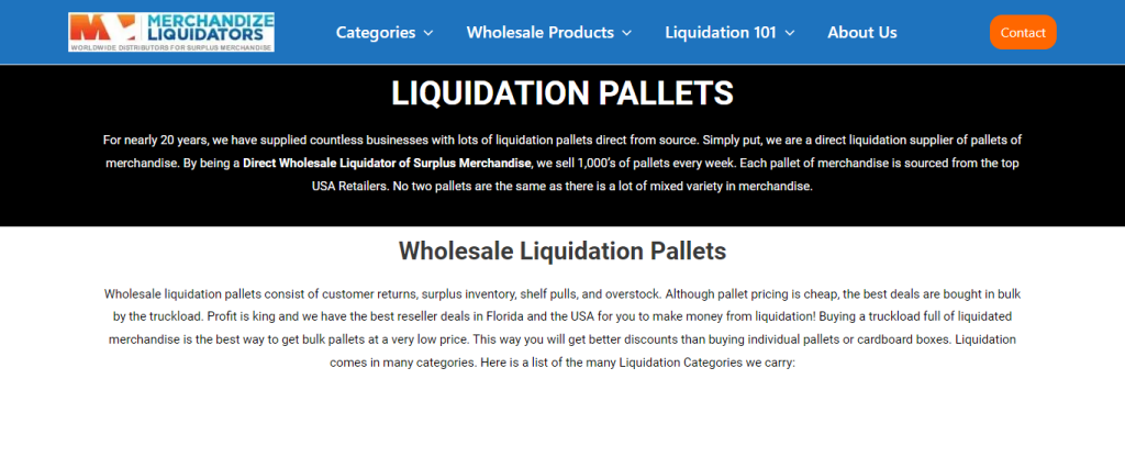 Merchandise Liquidators 