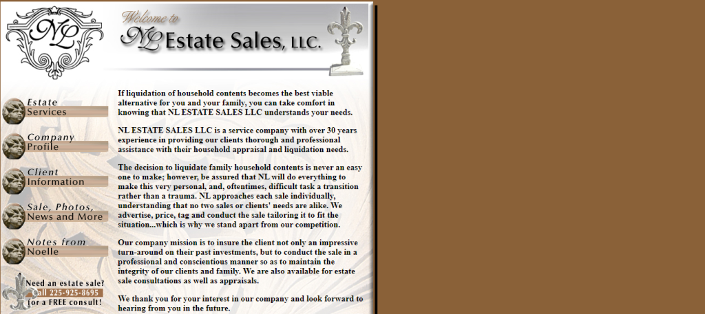 NL Estate Sales, LLC: liquidation pallets louisiana
