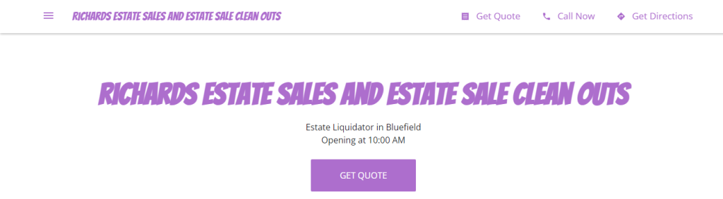 Richard Estate Sales: Liquidation Store in West Virginia