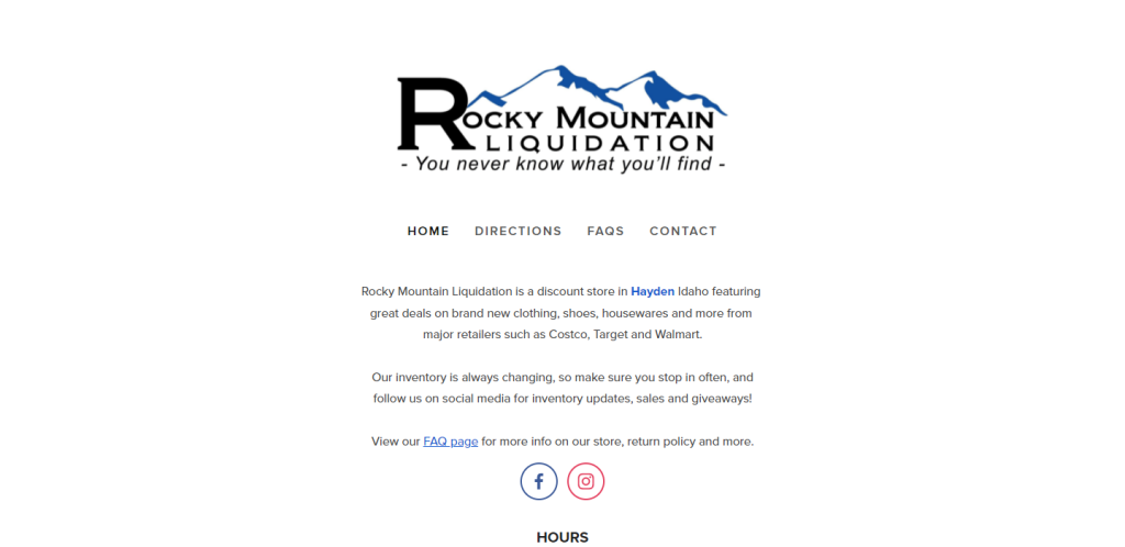 Rocky Mountain Liquidation