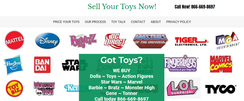 Sell Your Toys Now - liquidation pallets Alabama