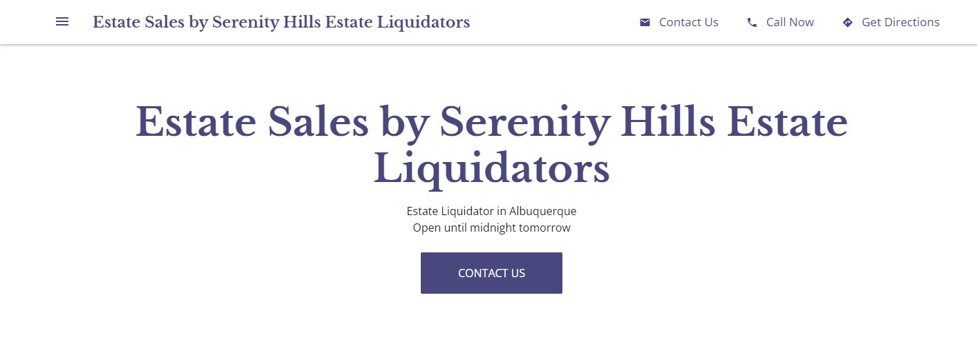 Serenity Hills Estate Liquidators
