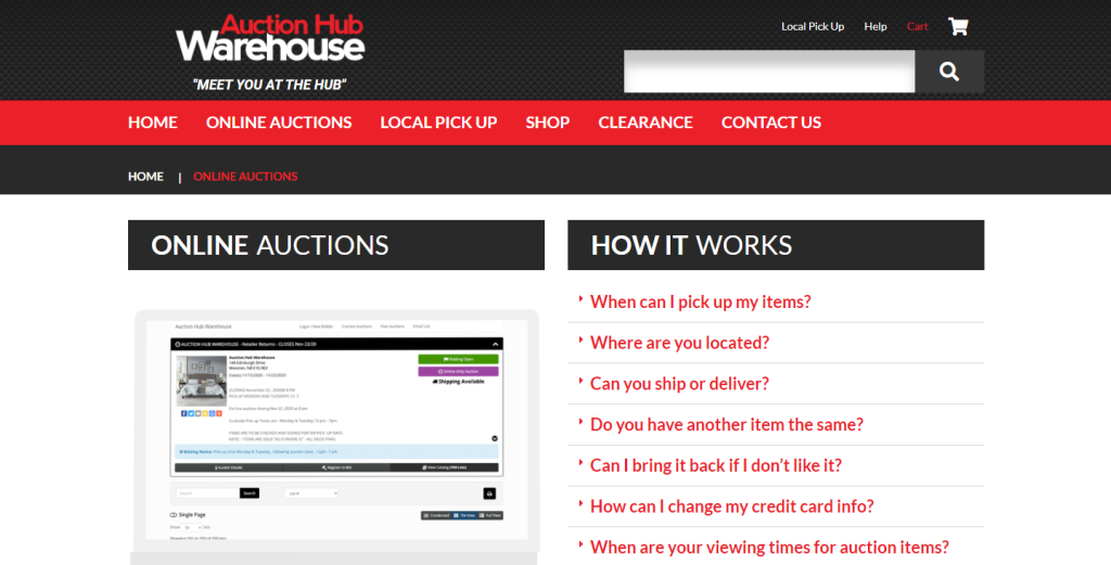 Auction Hub Warehouse - Liquidation Stores in New Brunswick 