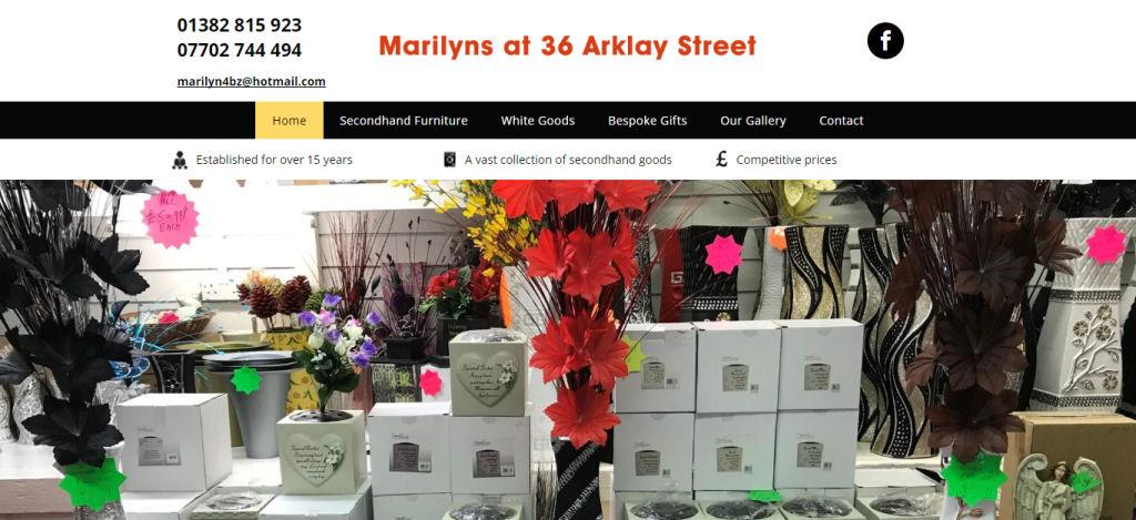 Marilyns at 36 Arklay Street - Liquidation Stores in Dundee