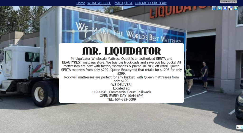Mr. Liquidator Mattress wholesale retail