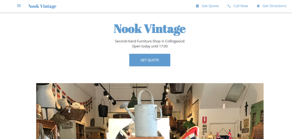 Nook Vintage - liquidation stores in victoria 