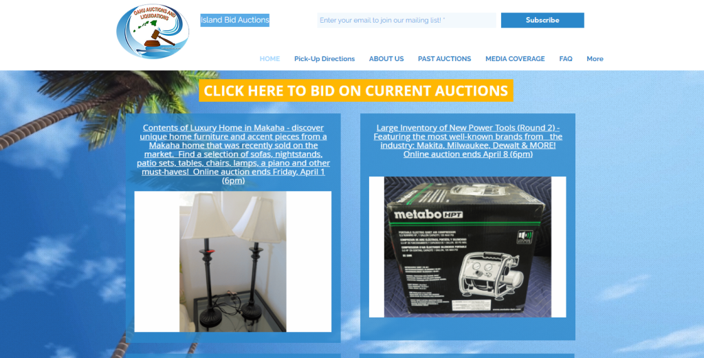 Oahu Auctions and Liquidations