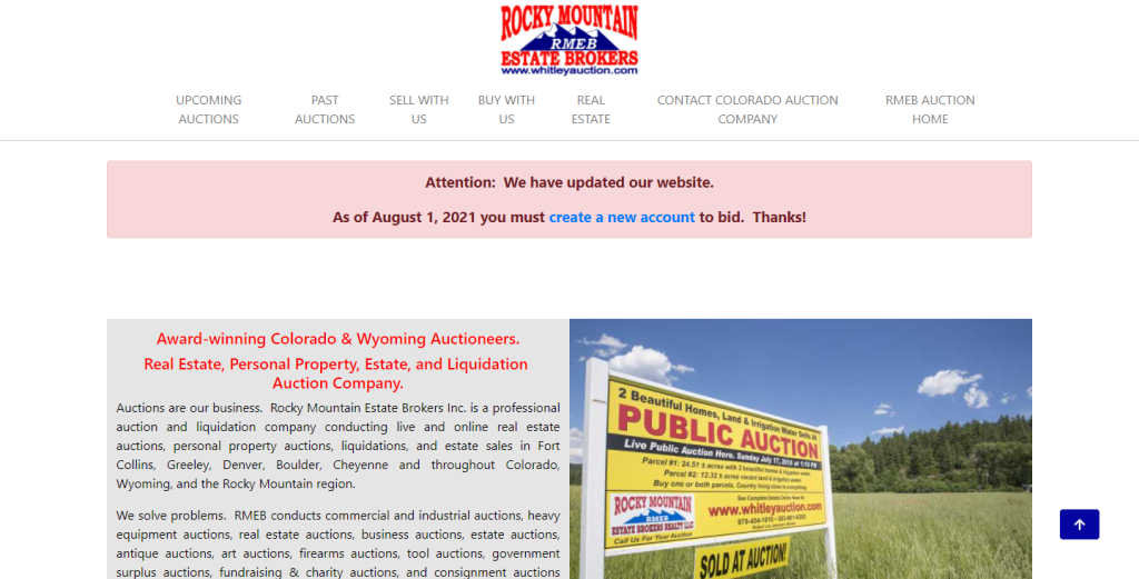 Whitley Auction.com - liquidation stores in Wyoming 