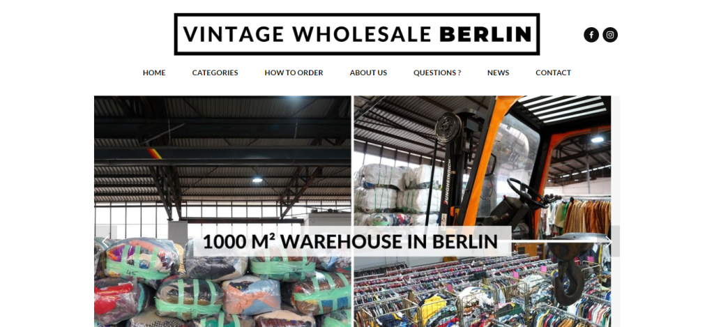 Vintage Wholesale Berlin: Liquidation Pallets Germany