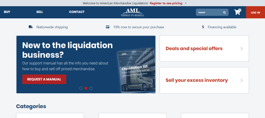 American Merchandise Liquidators (AMLINC) - Wholesale Liquidation Pallets
