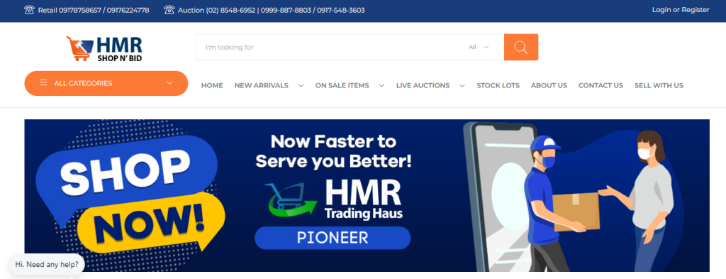 HMR Trading Haus - liquidation websites Philippines