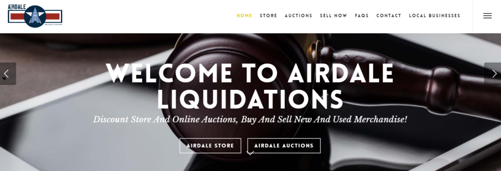 Airdales Liquidation Discount Store and Auction House - liquidation pallets El Paso