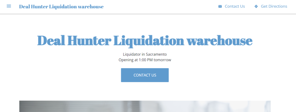 Deal Hunter Liquidation warehouse - liquidation pallets sacramento