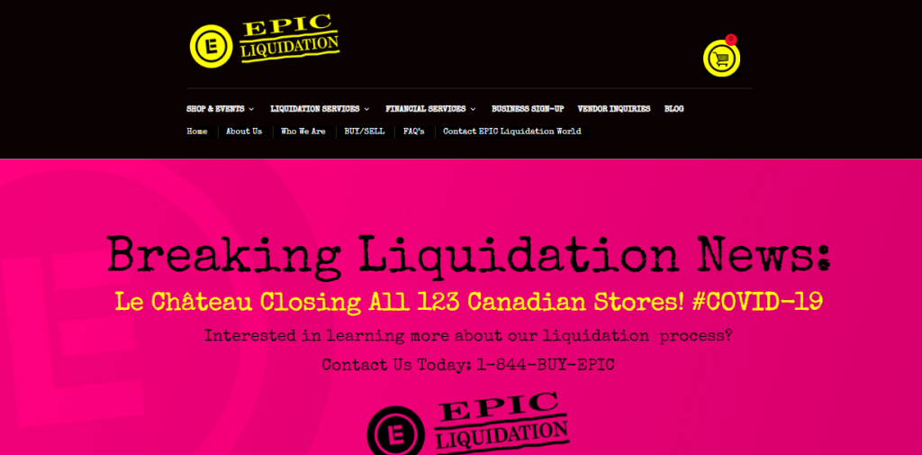 Epic - liquidation stores mississauga