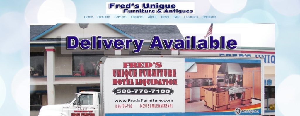 Fred's Unique Furniture - liquidation pallets detroit