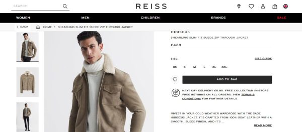 Reiss - stores like express