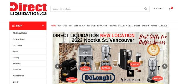 Direct Liquidation - Liquidation Vancouver
