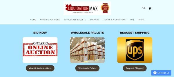 Liquidation Max Inc - Amazon Liquidation Canada
