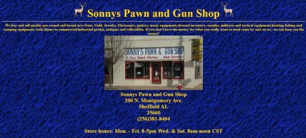 Sonny's Pawn & Gun Shop - pawn shops montgomery alabama