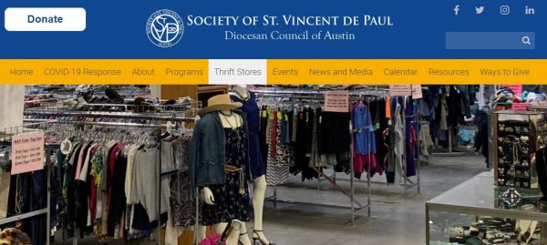 Society of St. Vincent de Paul Thrift Store and Donation Collection Center