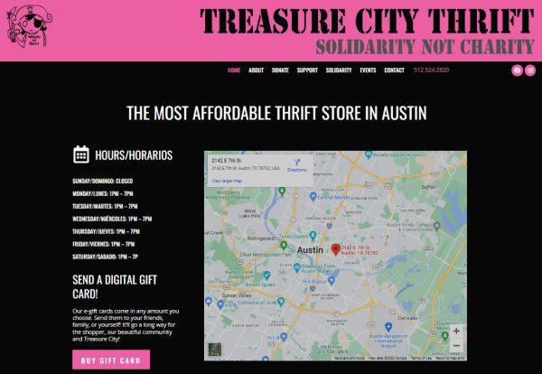 Treasure City Thrift - thrift stores Austin