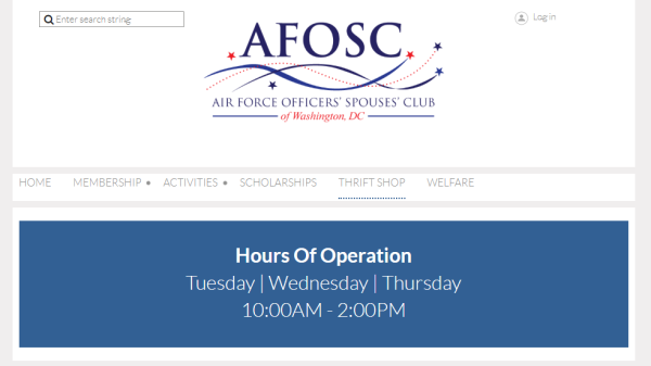 AFOSC Thrift Shop - thrift stores in dc