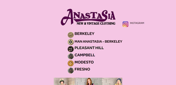 Anastasia's vintage clothing - thrift stores berkeley